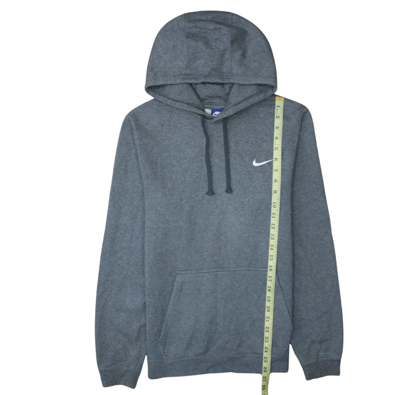 Nike Men's Grey Pullover Hoodie Small Regular Fit Sportswear