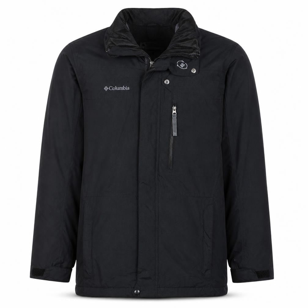 Columbia Men's Black 3-in-1 Waterproof Jacket S Regular Fit