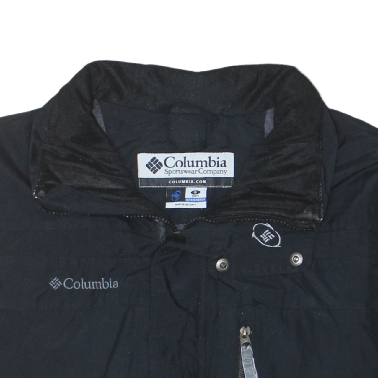 Columbia Men's Black 3-in-1 Waterproof Jacket S Regular Fit