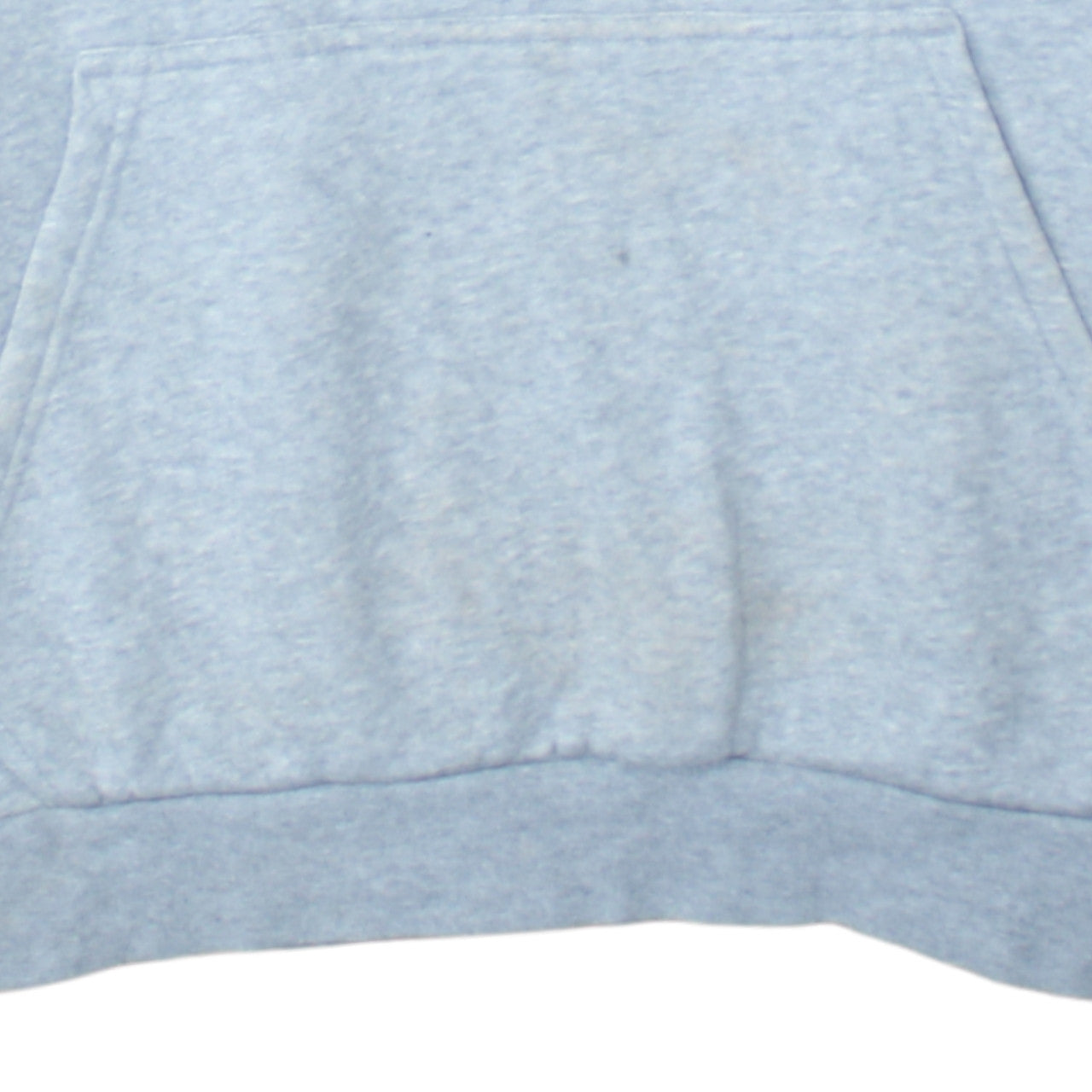 Adidas Mens Grey Pullover Hoodie Small Logo Fleece Sweatshirt