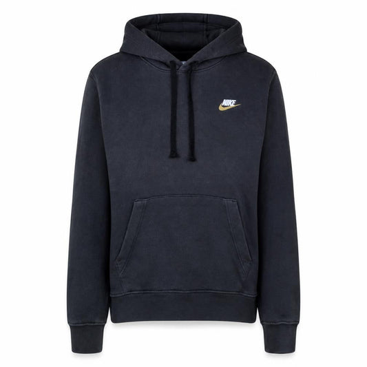 Nike Women Black XS Pullover Hoodie with Logo and Pockets