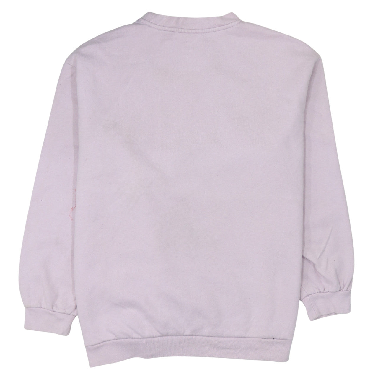 Levi's Womens Lilac Logo Pullover Sweatshirt L Crew Neck