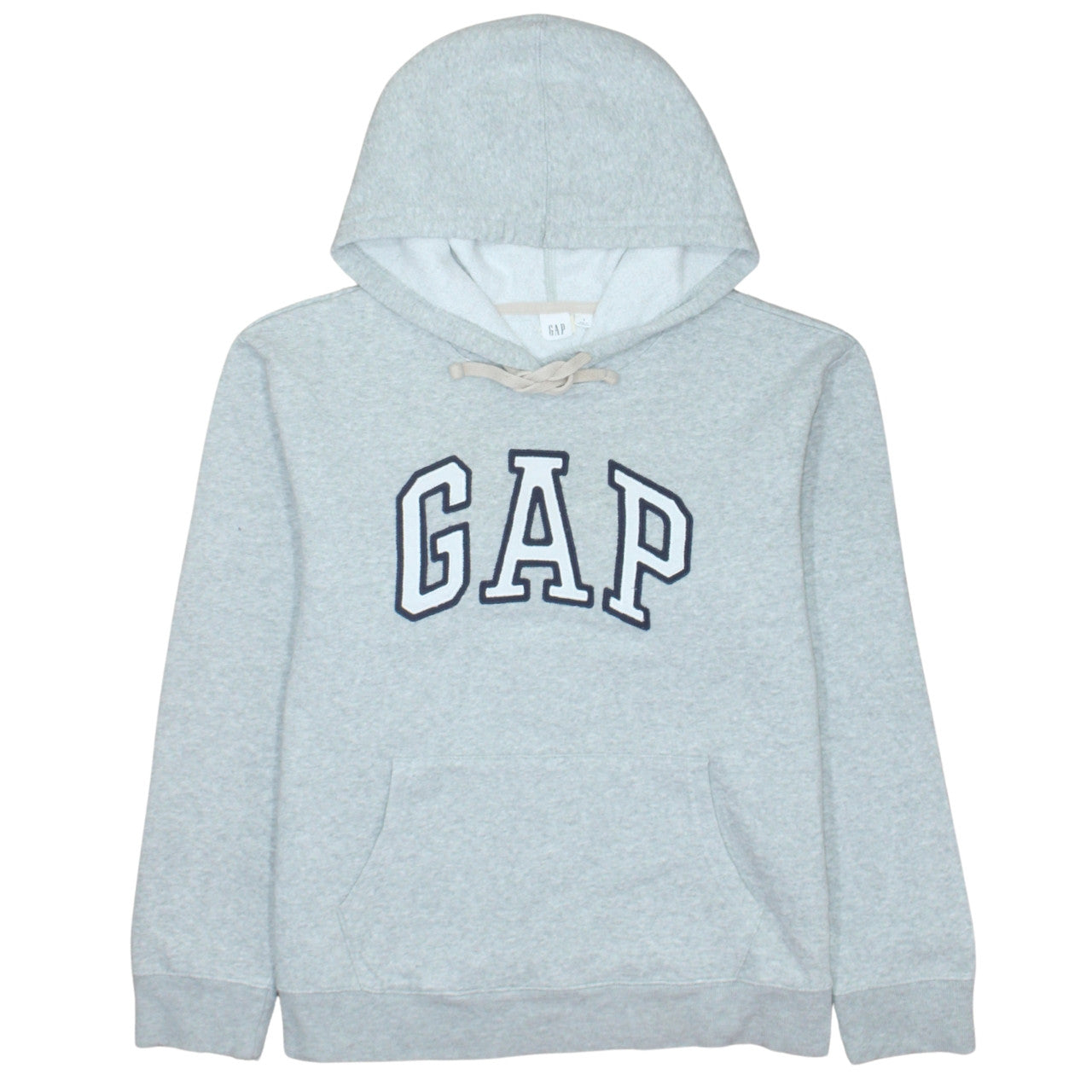 GAP Women's Grey Small Pullover Hoodie Sweatshirt with Logo