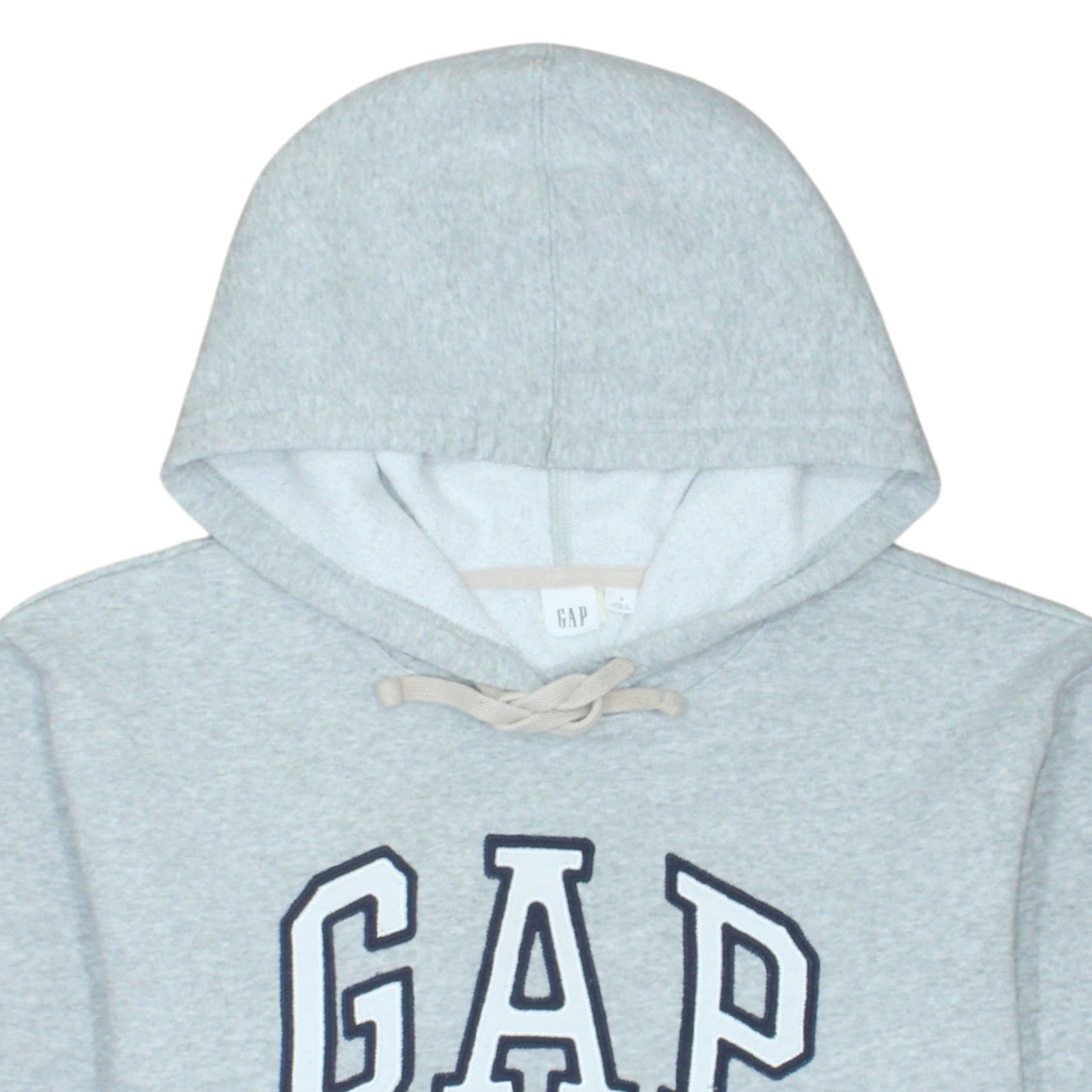 GAP Women's Grey Small Pullover Hoodie Sweatshirt with Logo