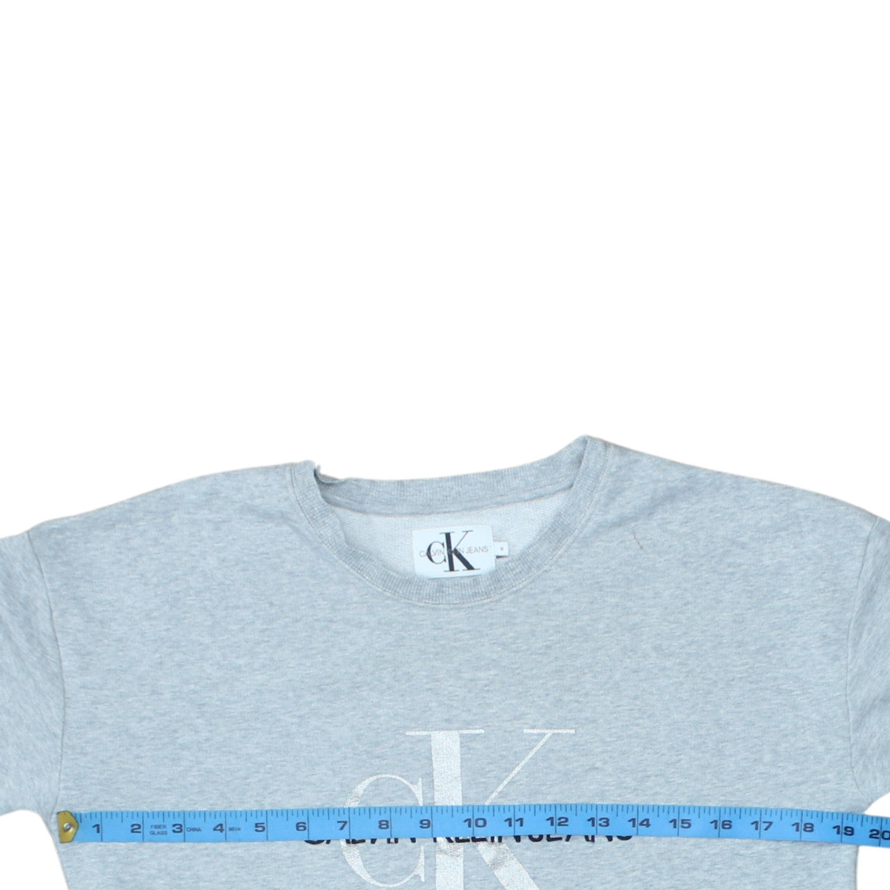 Calvin Klein Jeans Women's Grey Size 16 Logo T-Shirt Dress