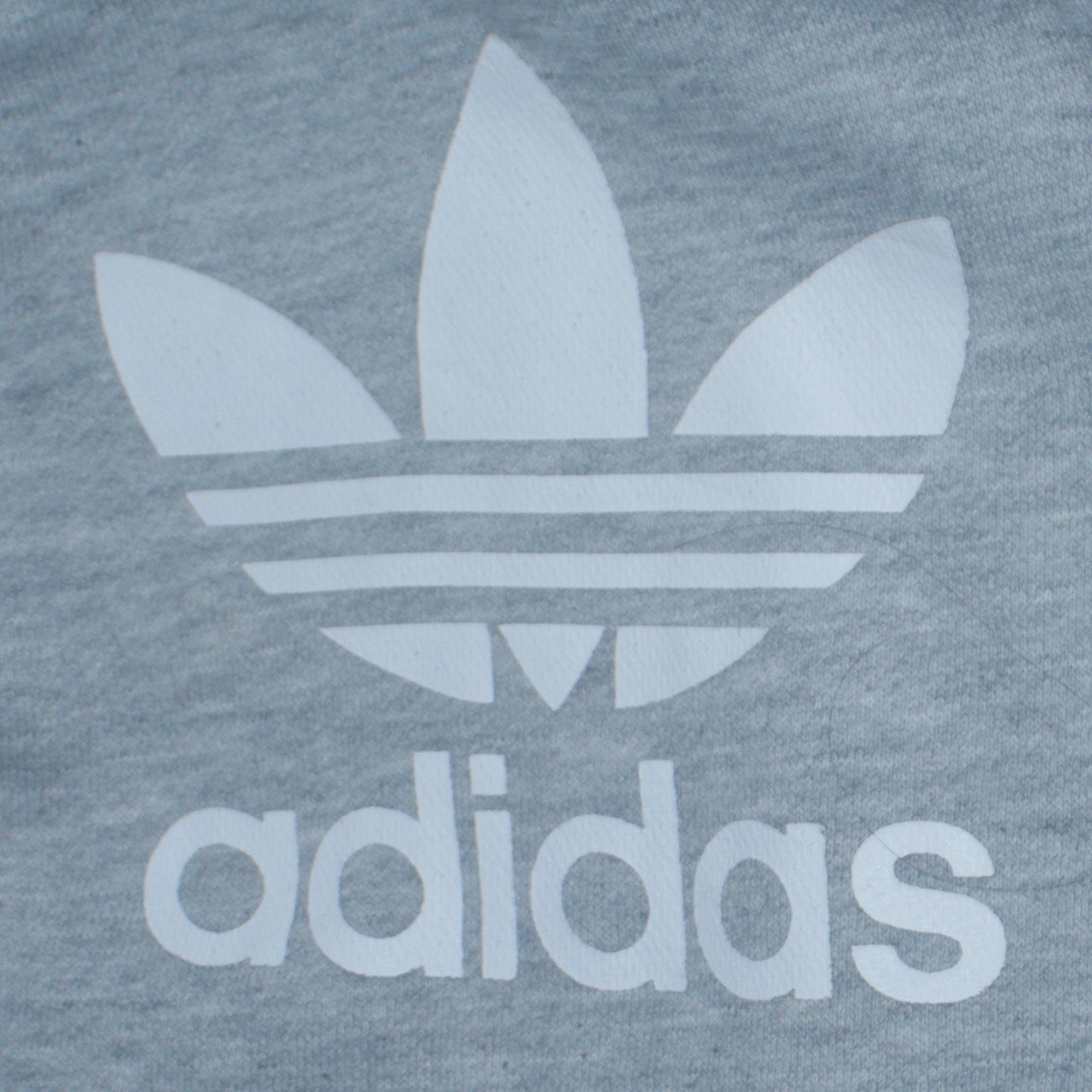 Adidas Men's Grey Regular Fit Logo Sweatpants Size S