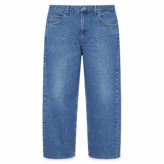 Wrangler Men's Blue Relaxed Fit Straight Leg Denim Jeans 40x30