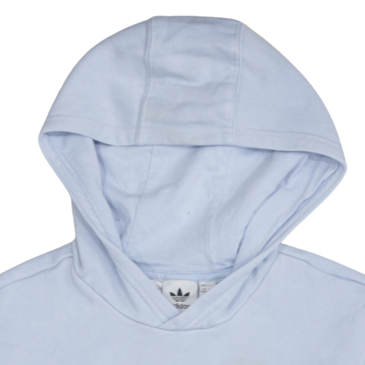 Adidas Girls Blue Pullover Hoodie Size 13-14 Years Logo Sweatshirt
