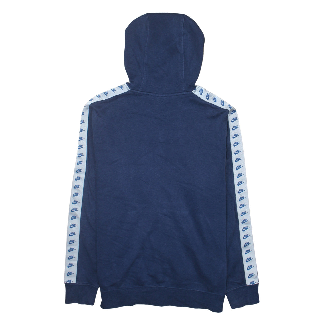Nike Men’s Blue Pullover Hoodie M Logo Sportswear Fleece