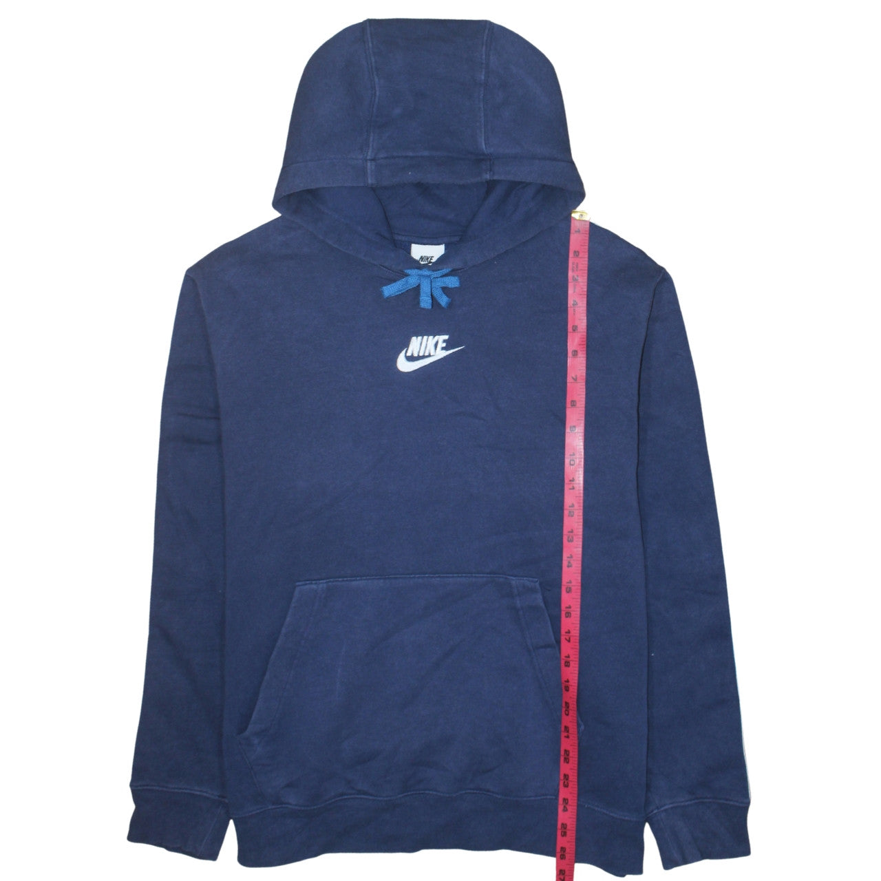 Nike Men’s Blue Pullover Hoodie M Logo Sportswear Fleece