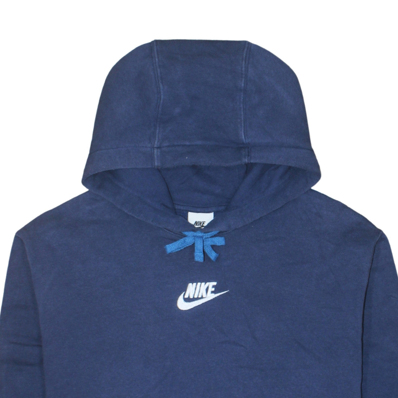 Nike Men’s Blue Pullover Hoodie M Logo Sportswear Fleece