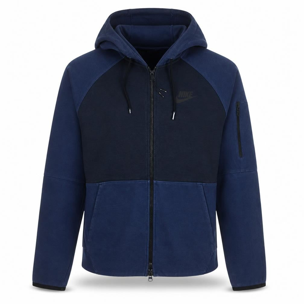 Nike Men's Blue Full Zip Hoodie Size M Regular Fit