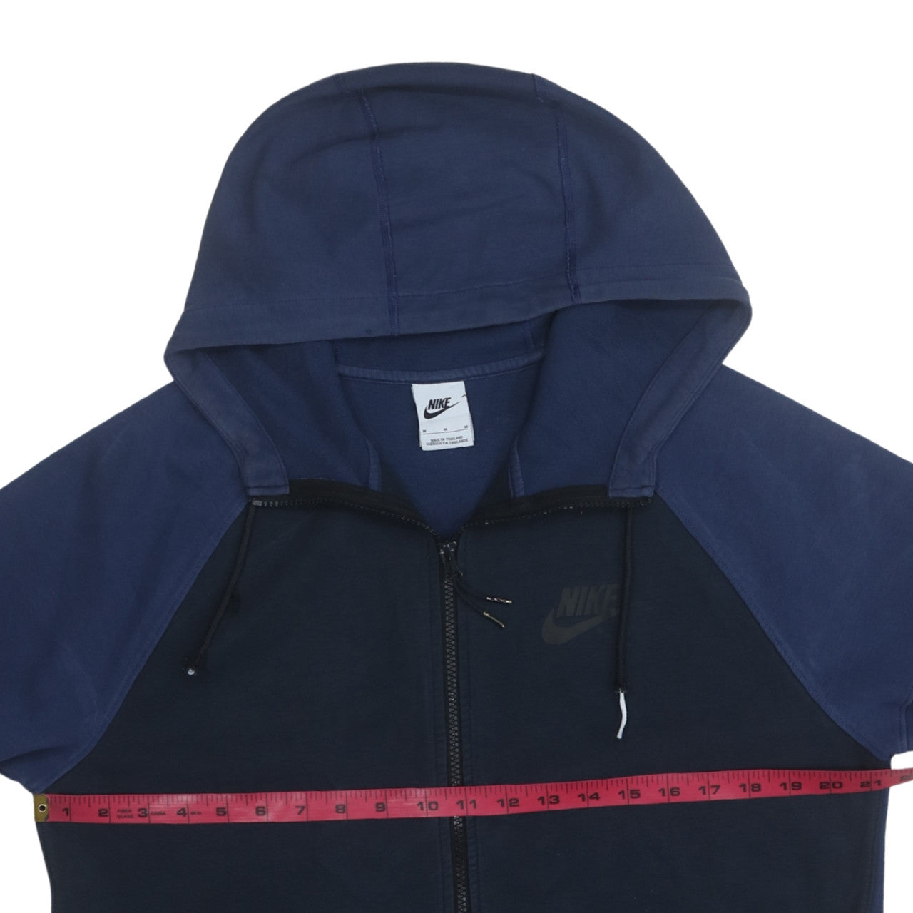 Nike Men's Blue Full Zip Hoodie Size M Regular Fit