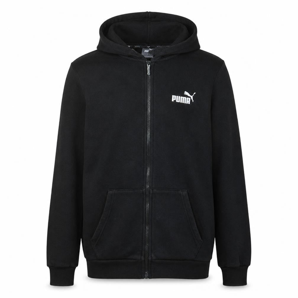 Puma Men's Black Full Zip Hoodie Size M Sportswear