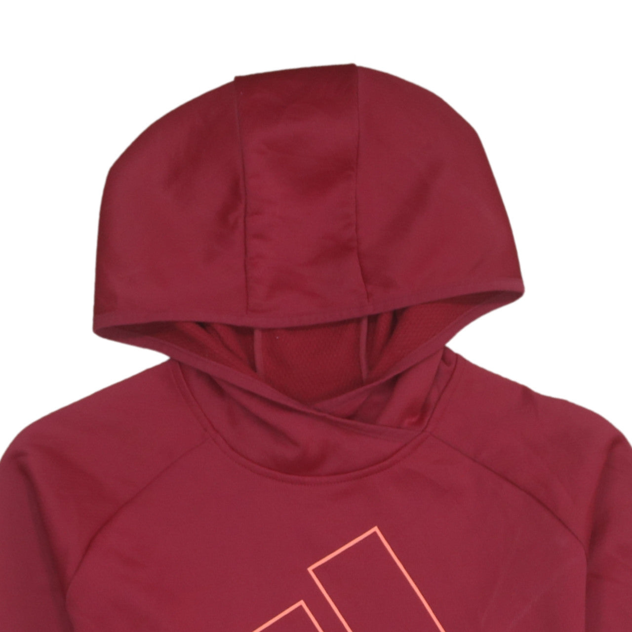 Adidas Womens Burgundy XL Pullover Hoodie Sweatshirt