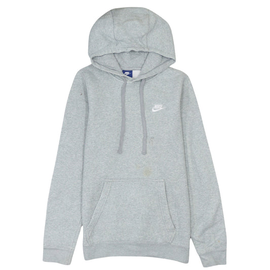 Nike Men's Grey XS Pullover Hoodie Fleece Sweatshirt