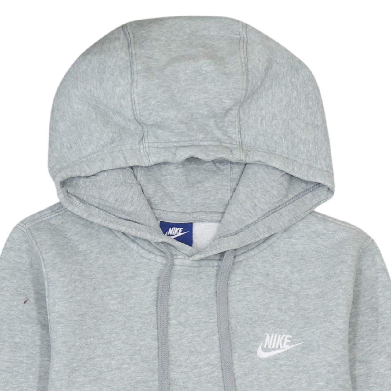Nike Men's Grey XS Pullover Hoodie Fleece Sweatshirt