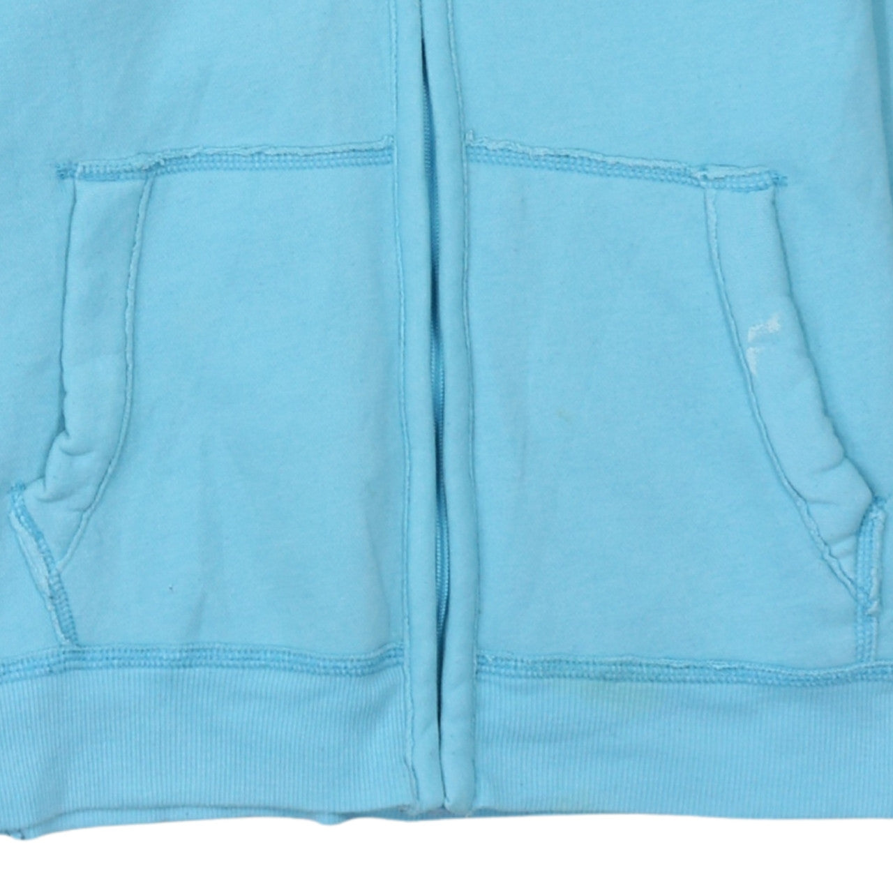 Hollister Men's Blue Full Zip Hoodie M Regular Fit