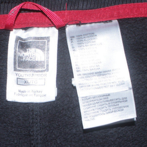 The North Face Boys Black XL Joggers Sweatpants 100% Cotton Casual