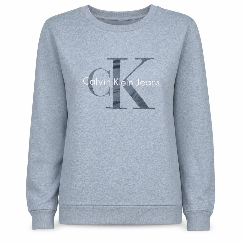 Calvin Klein Jeans Women's Grey Small Pullover Sweatshirt