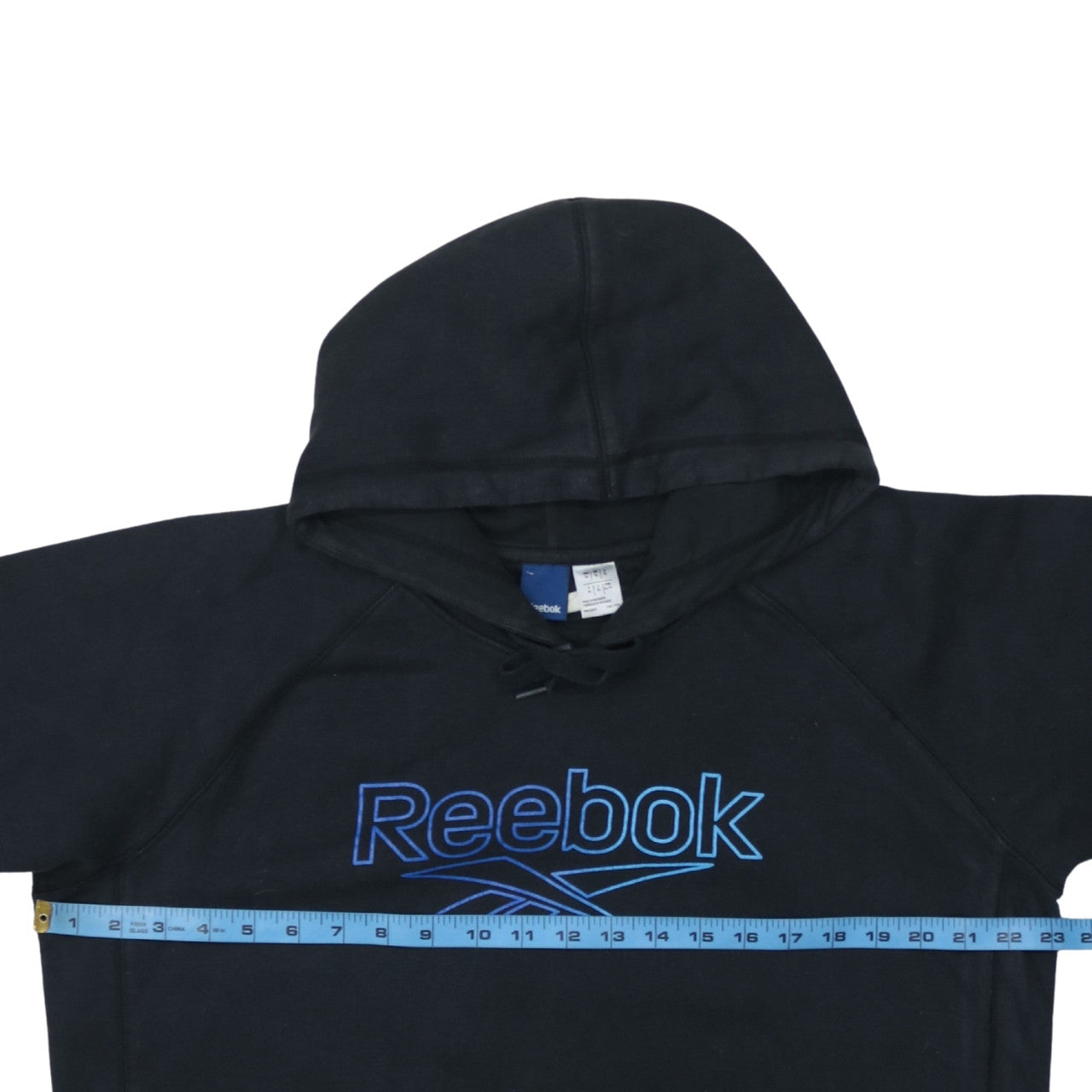 Reebok Men's Black XL Pullover Logo Sports Hoodie