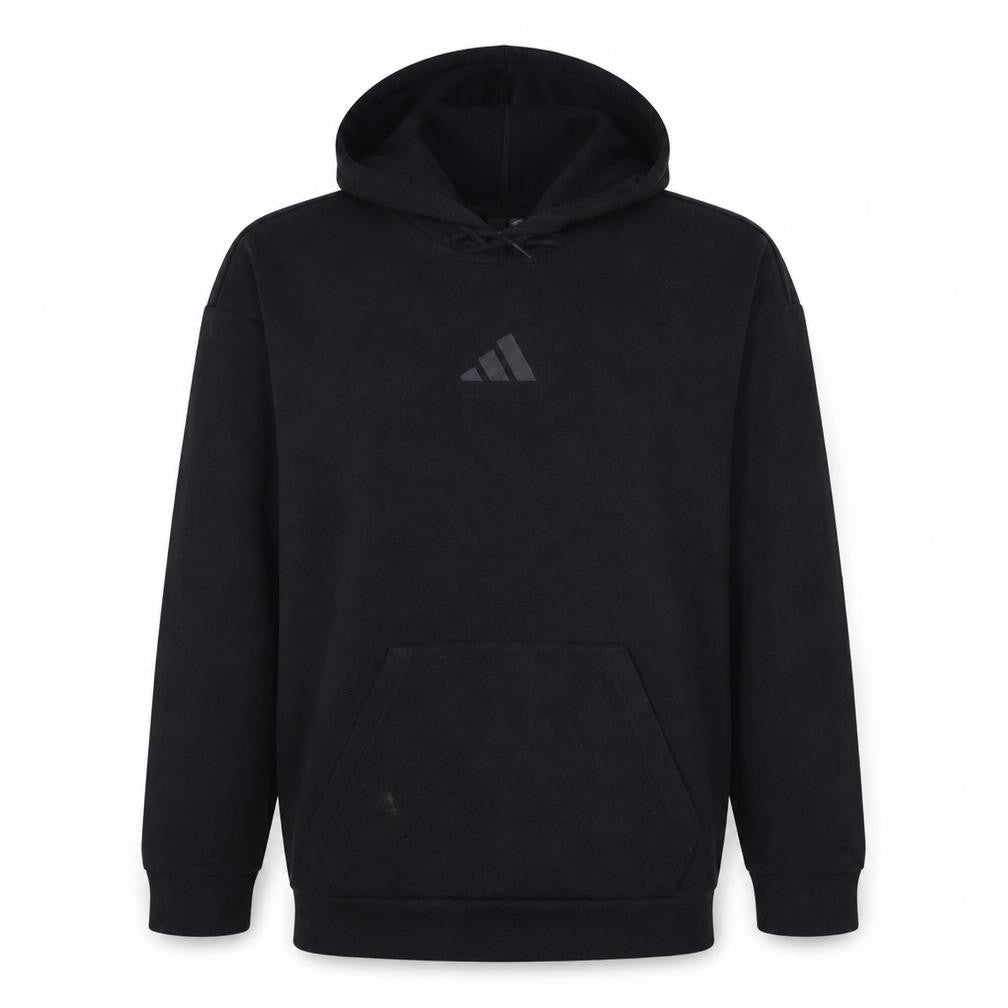 Adidas Men's Black Pullover Hoodie Size S Regular Fit Sportswear