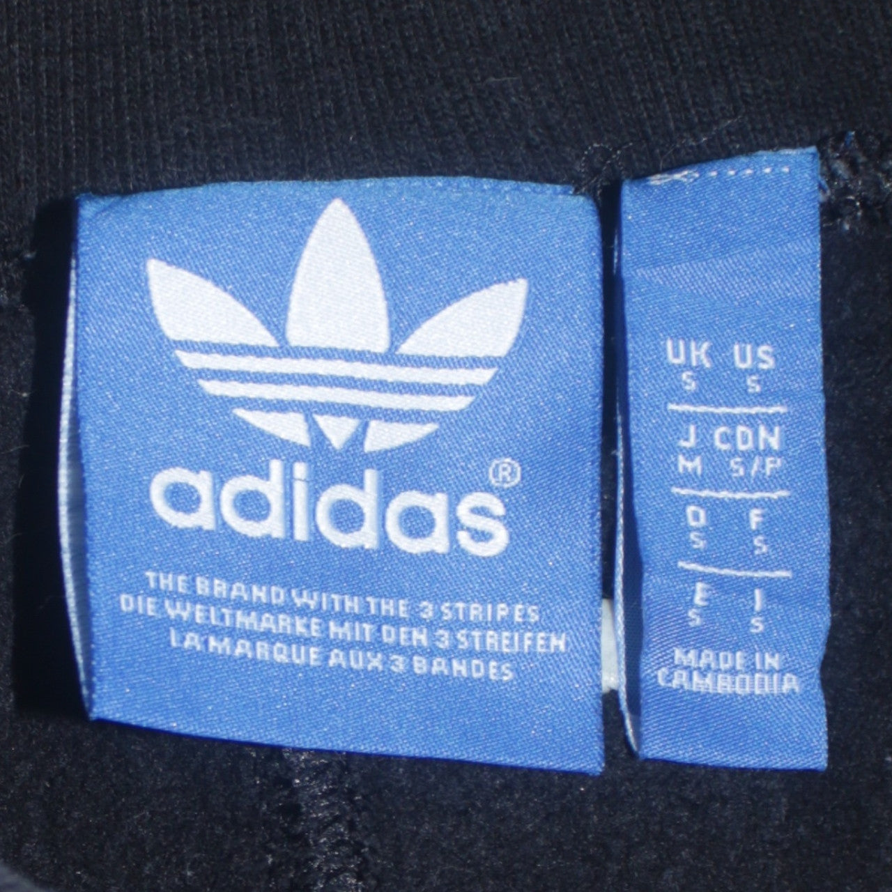 Adidas Womens Black Jogger Trousers Size S Elastic Waist Logo
