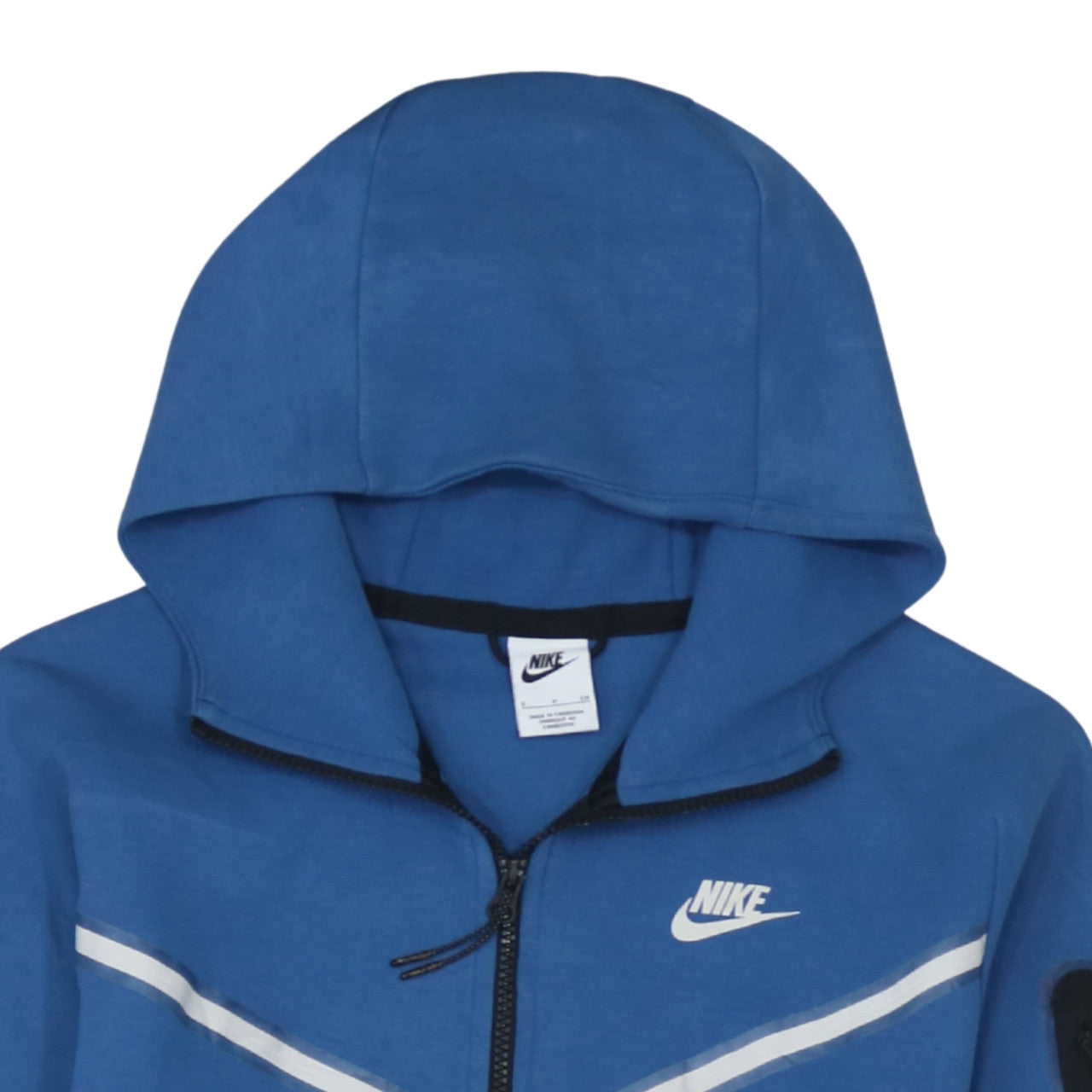 Nike Men's Blue Full Zip Sports Hoodie Size S