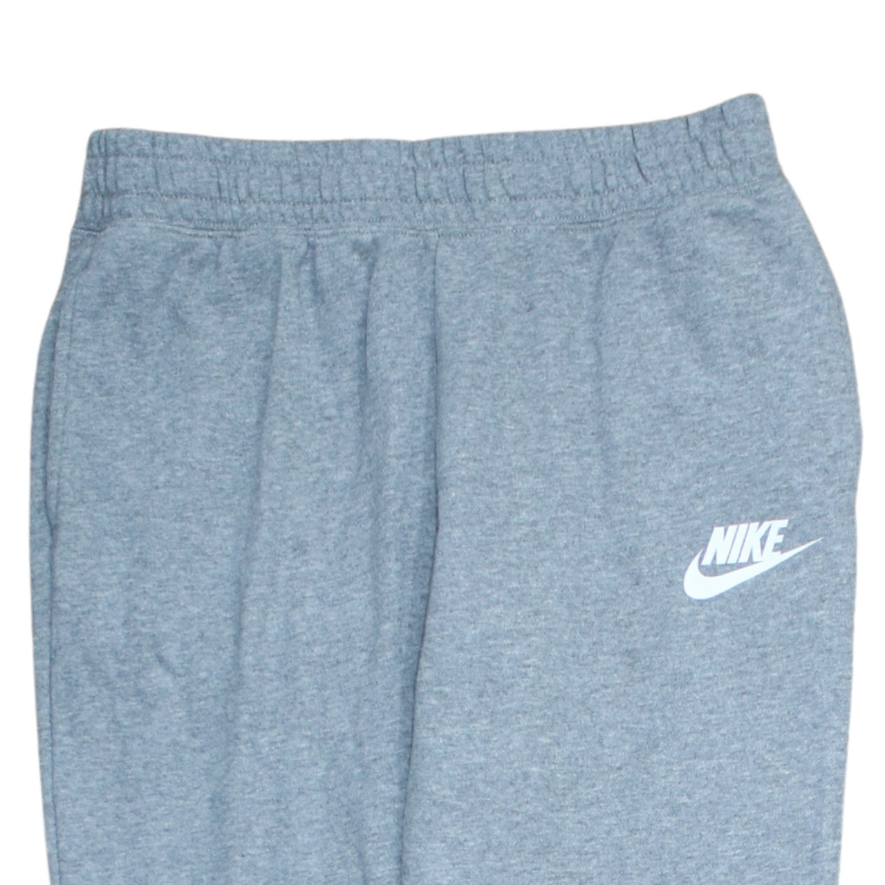 Nike Boys Grey Jogger Sweatpants XL 156-166cm Elastic Waist Fleece Trousers