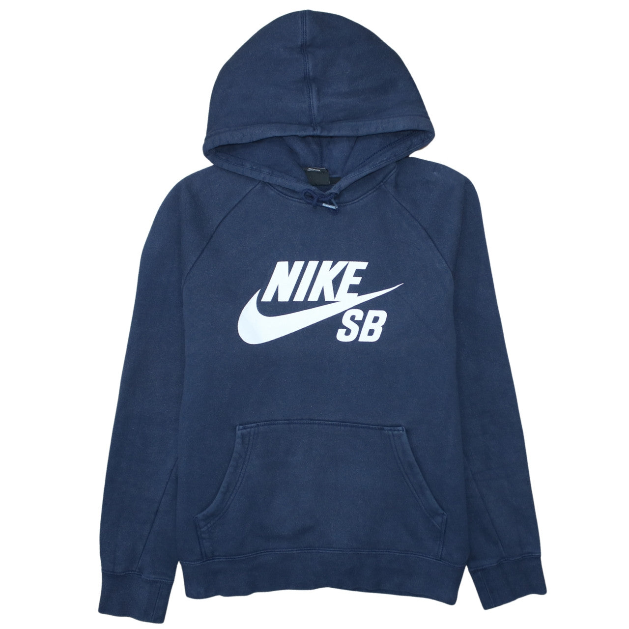 Nike SB Men's Blue Pullover Hoodie Size L Regular Fit Fleece Sports