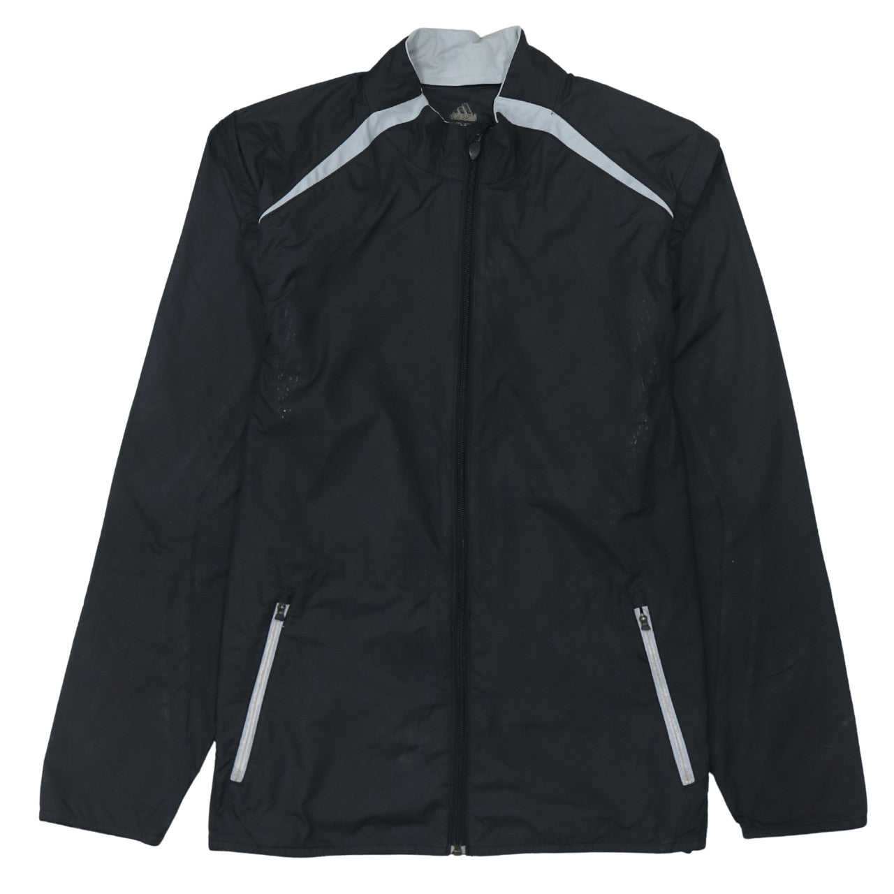 Adidas Men's Black Lightweight Windbreaker Jacket Size L