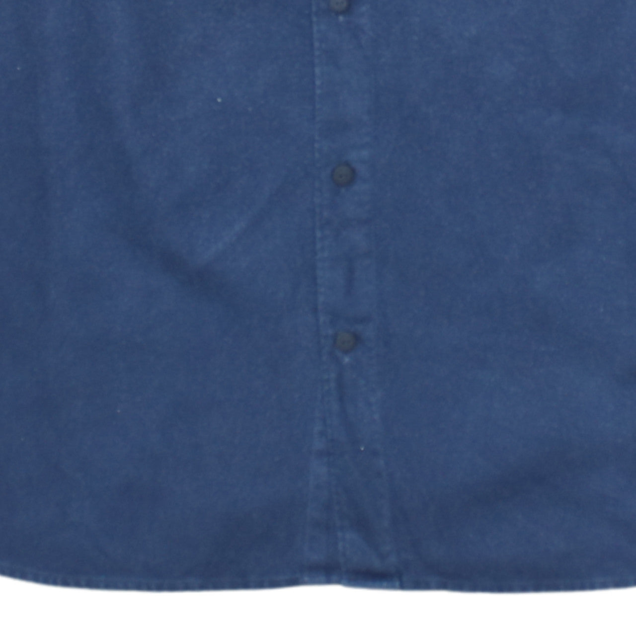 Tommy Jeans Men's Blue Button-Up Long Sleeve Denim Shirt M
