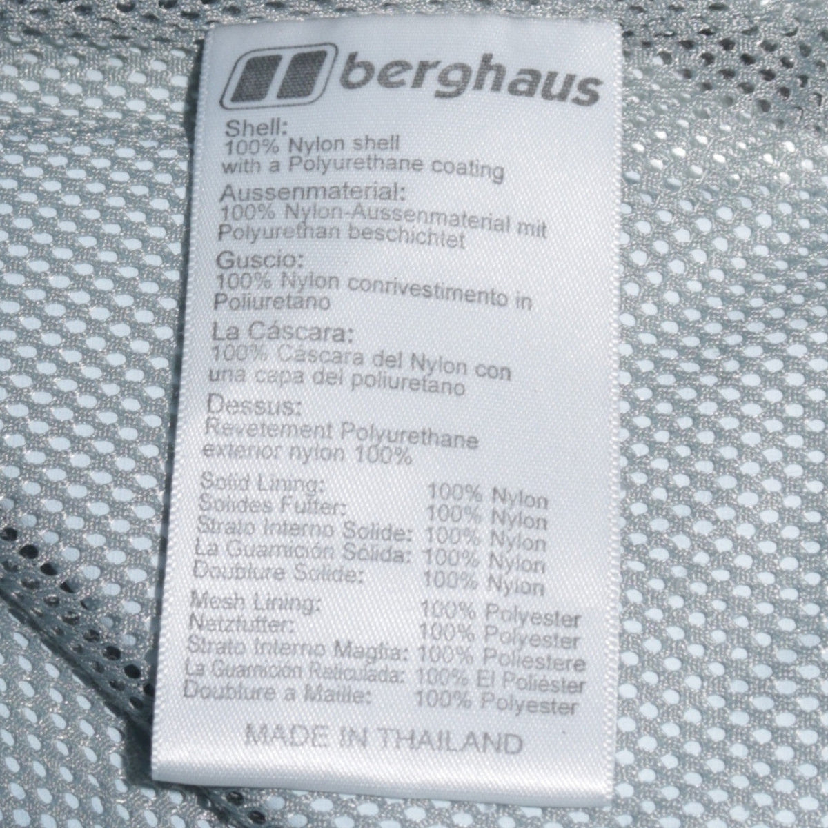 Berghaus Girls Blue Hooded Waterproof Rain Coat Jacket 11-12 Years