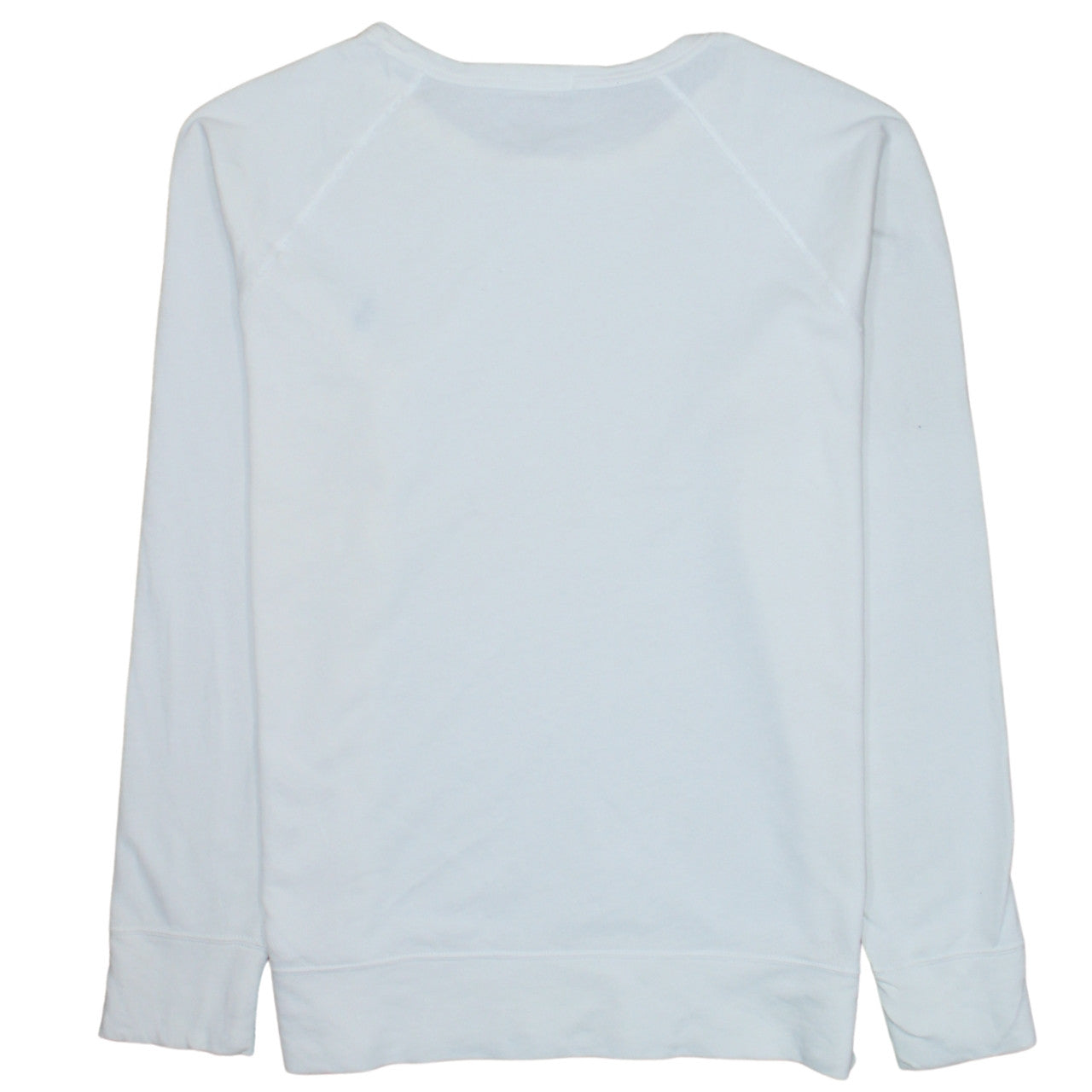 Ralph Lauren Men’s White Crew Neck Cotton Sweatshirt Size L