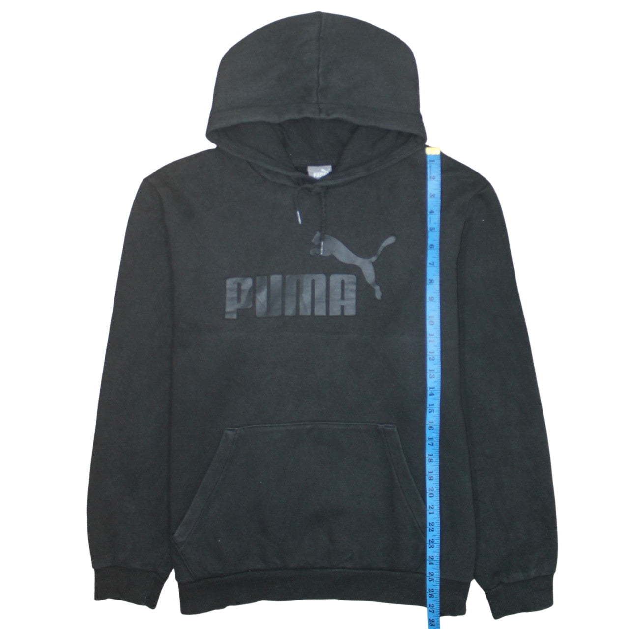 Puma Men's Black XL Pullover Hoodie Sports Fleece Sweatshirt