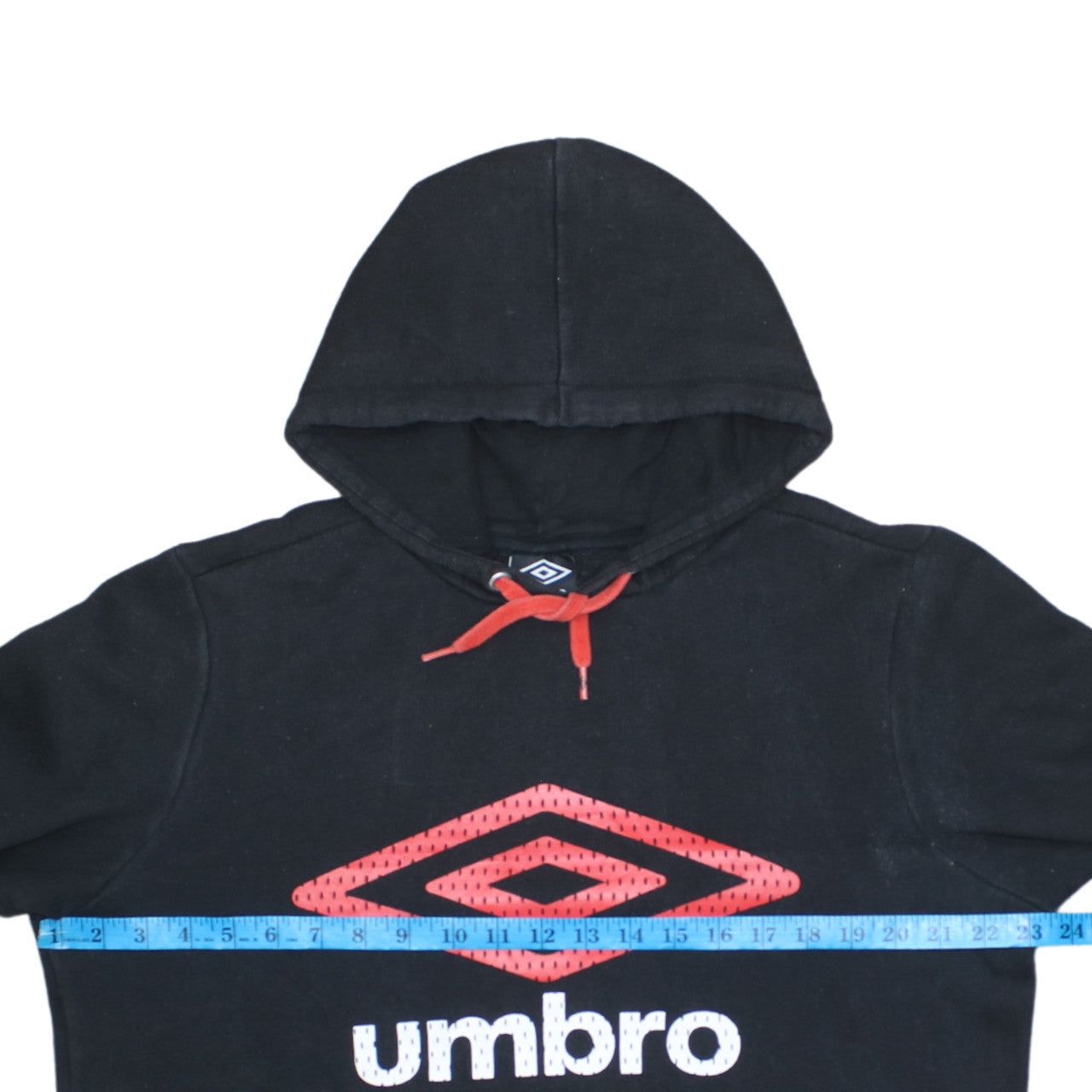 Umbro Men's Black Pullover Hoodie M Sports Fleece Sweatshirt