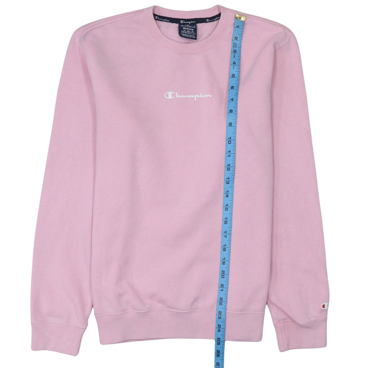 Champion Women's Pink Crew Neck Pullover Sweatshirt Size M