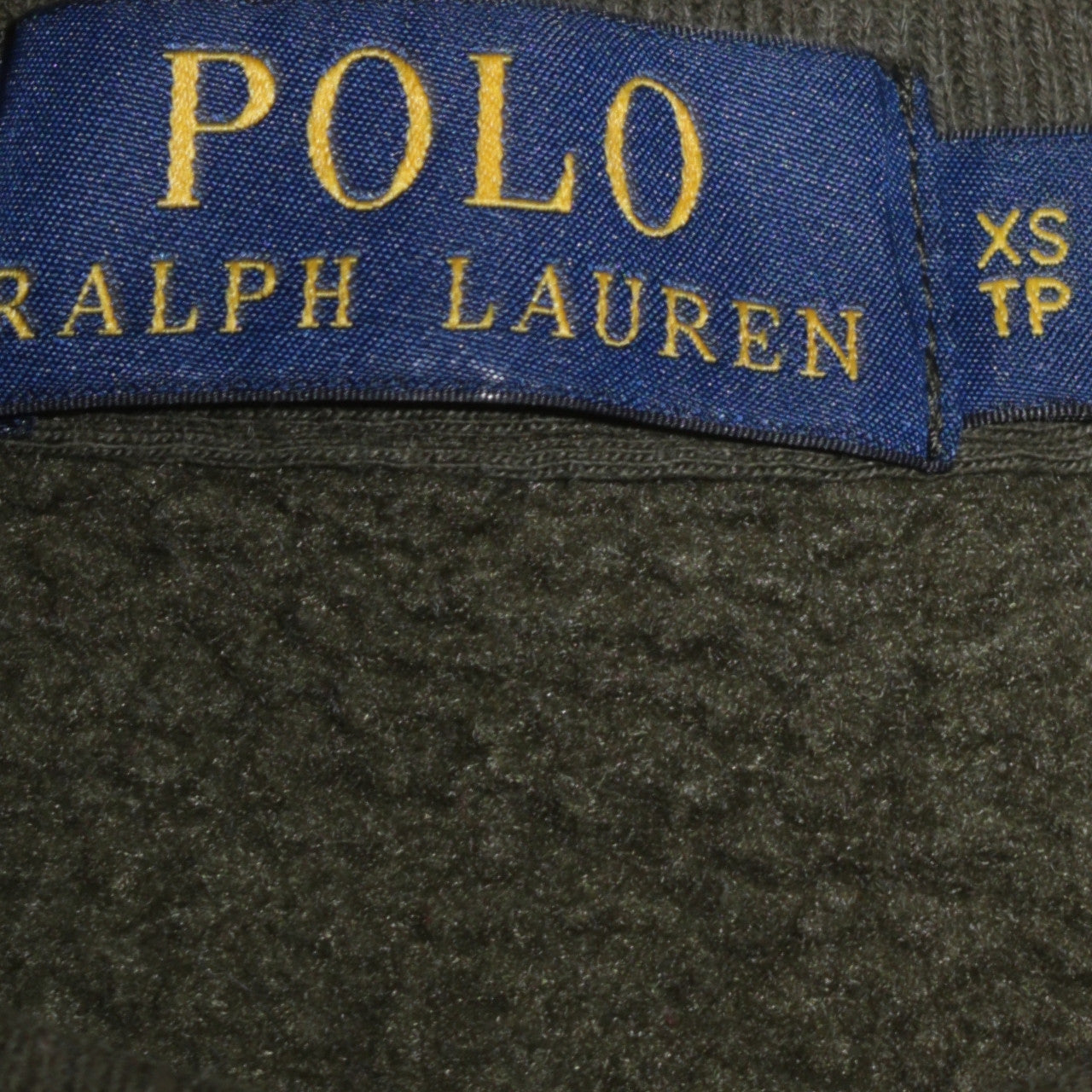 Ralph Lauren Men's Green Crew Neck Pullover Sweatshirt XS