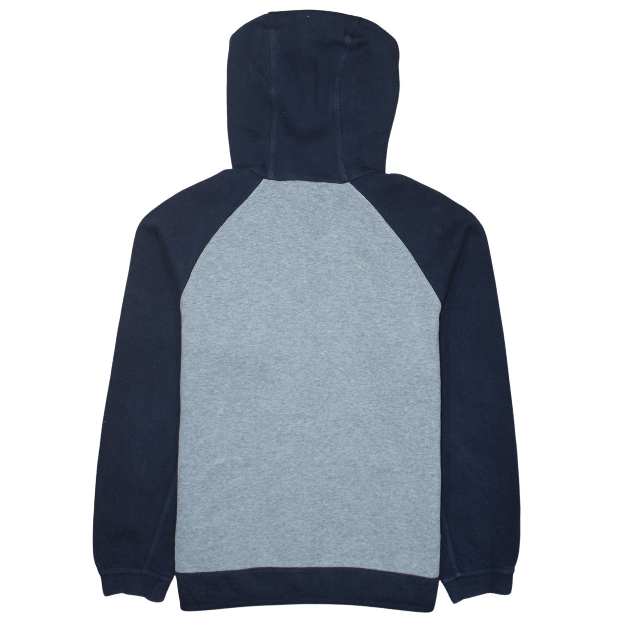 Nike Boys Grey Full Zip Hoodie XL 13-15 Years Fleece Colourblock Sportswear