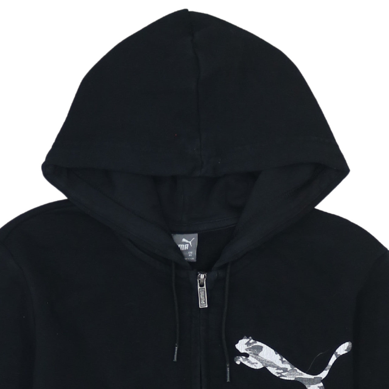Puma Men's Black XS Full Zip Hoodie Sweatshirt