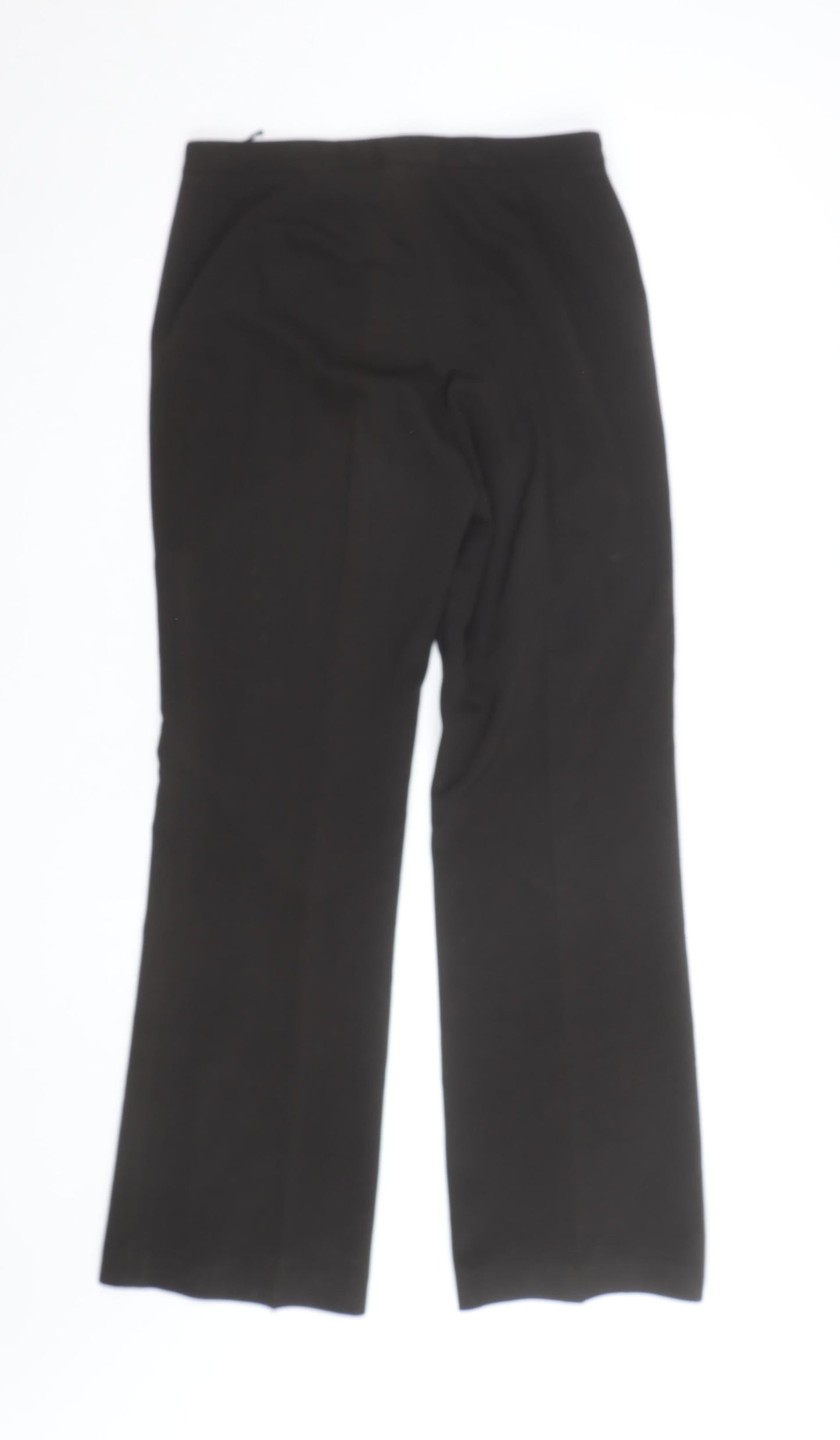 Gerard Darel Men Black Dress Pants L Regular Fit Formal Trousers