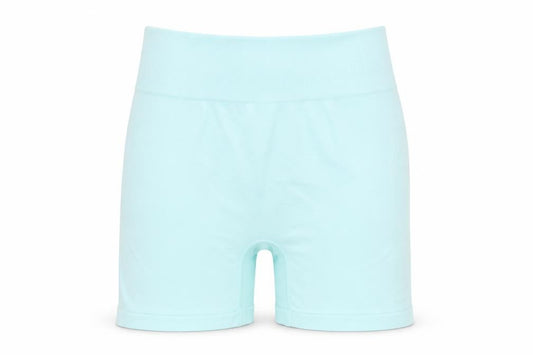 Kappa Womens Blue Seamless Biker Shorts Size S Active Gymwear