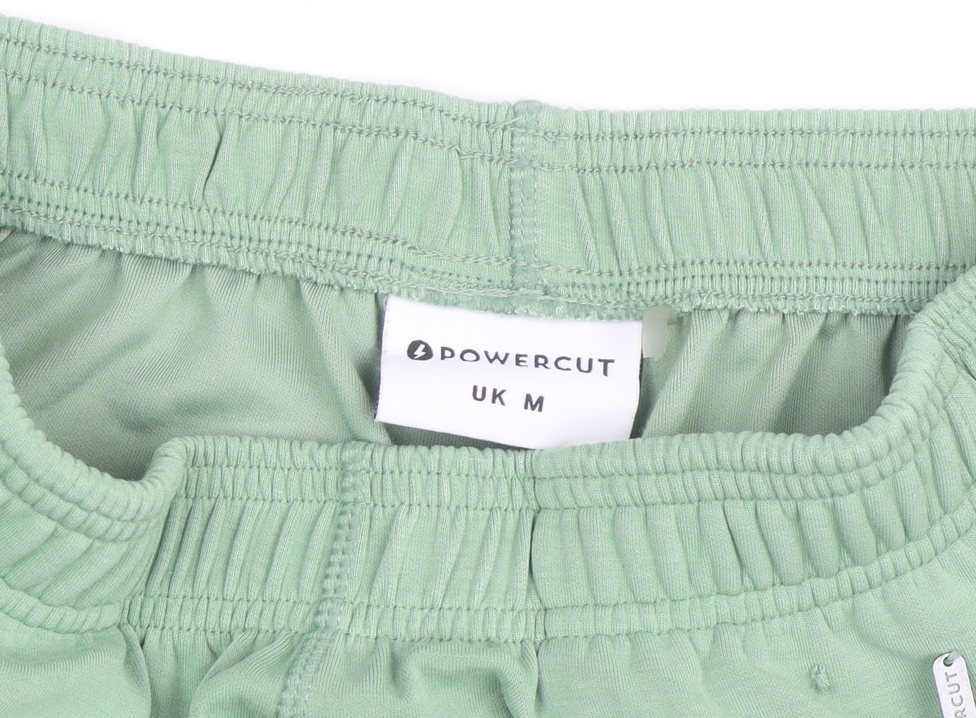 Powercut Women Green M Athletic Jersey Shorts