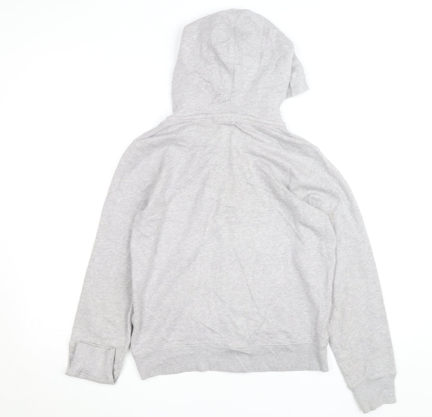 Polo Ralph Lauren Boys Grey Full Zip Hoodie Age 16 Cotton Blend