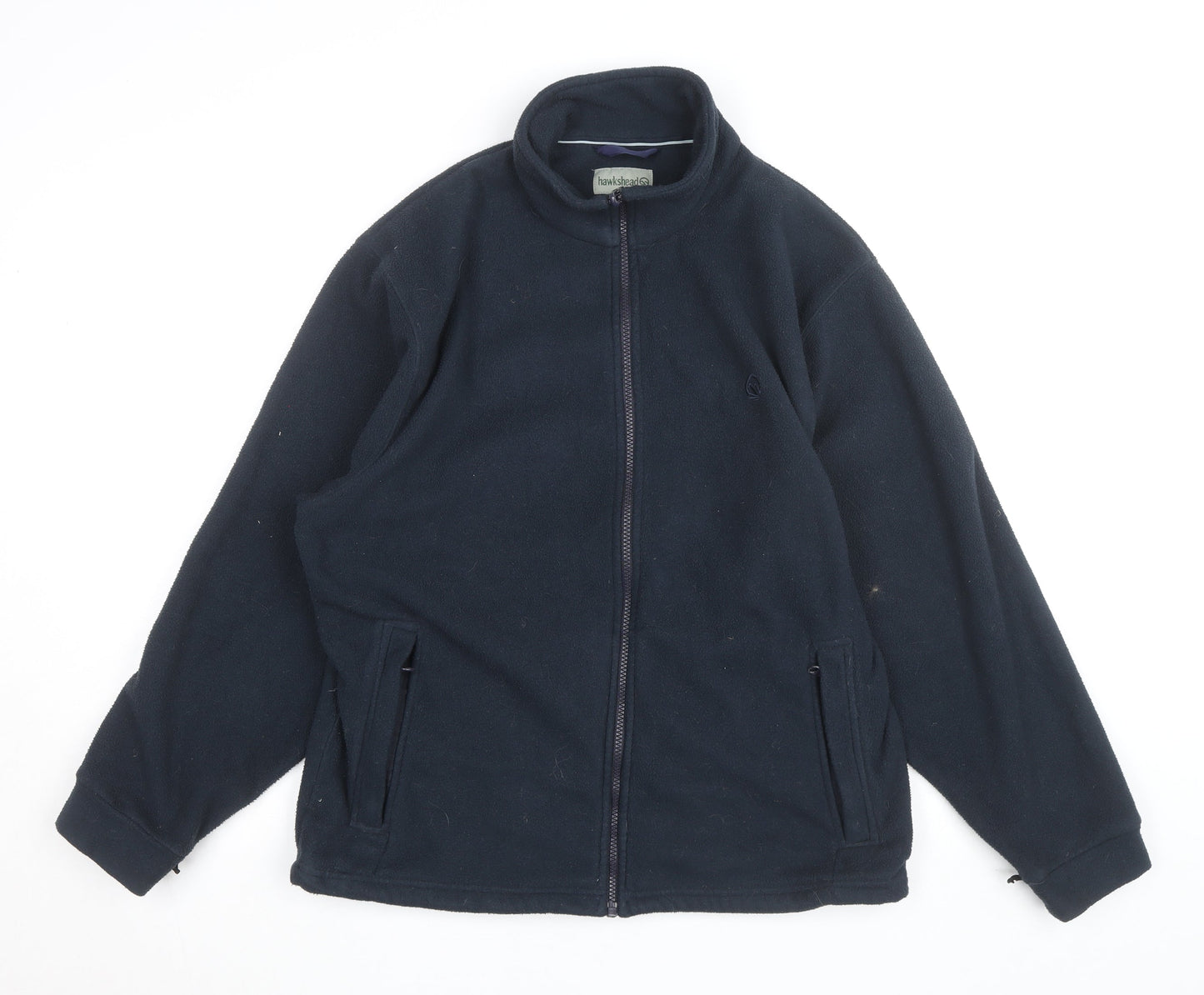 Hawkshead Active Men's Black Fleece Jacket Size M Full Zip Outdoor