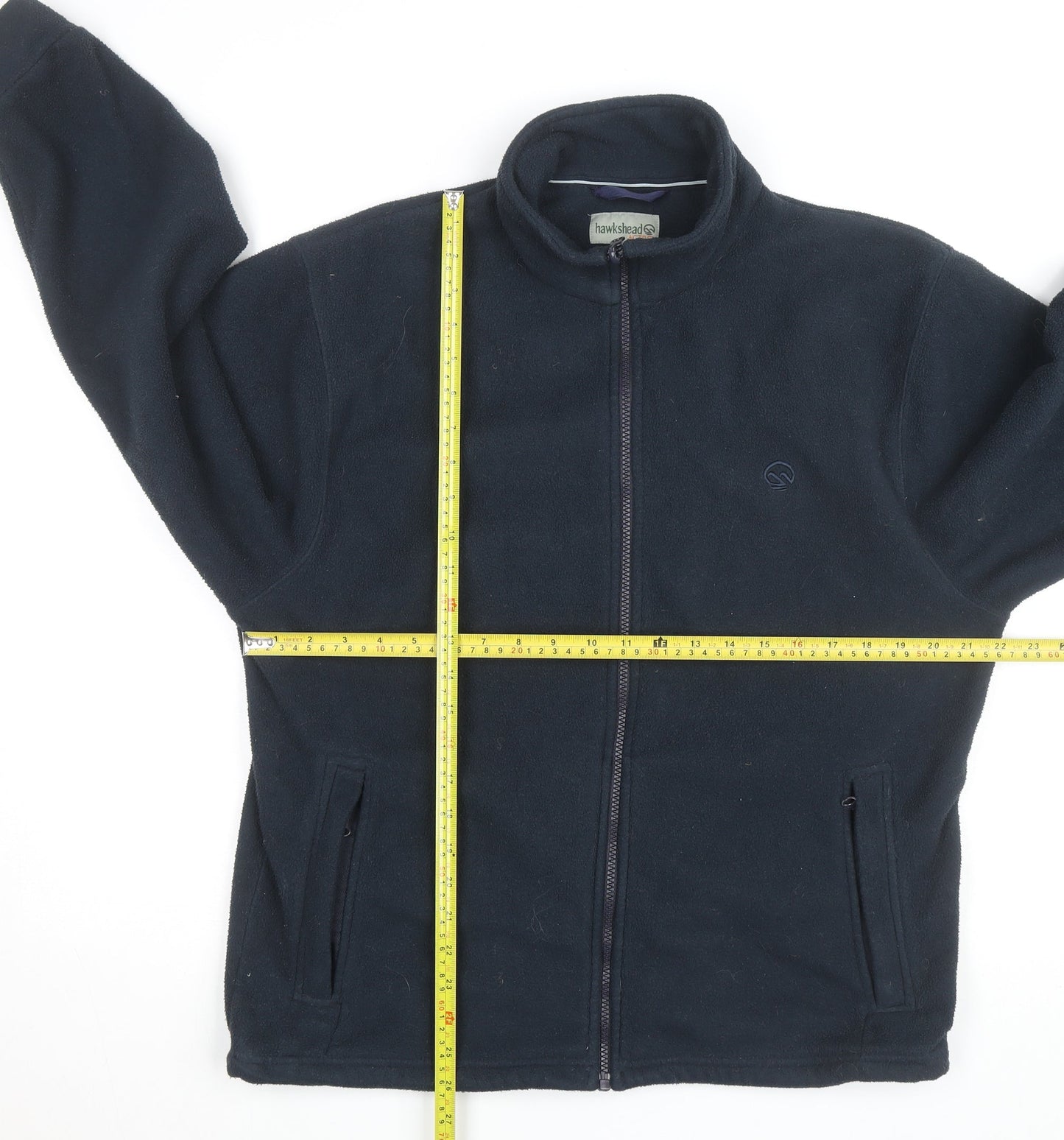 Hawkshead Active Men's Black Fleece Jacket Size M Full Zip Outdoor