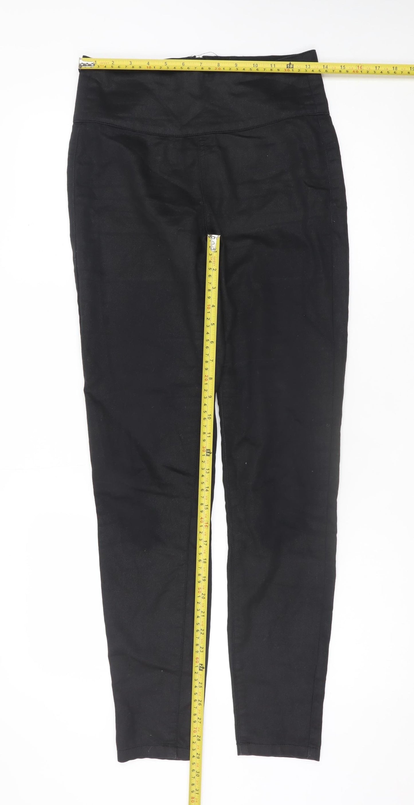 Pieces Women Black High Rise Stretch Jegging Jeans Size S