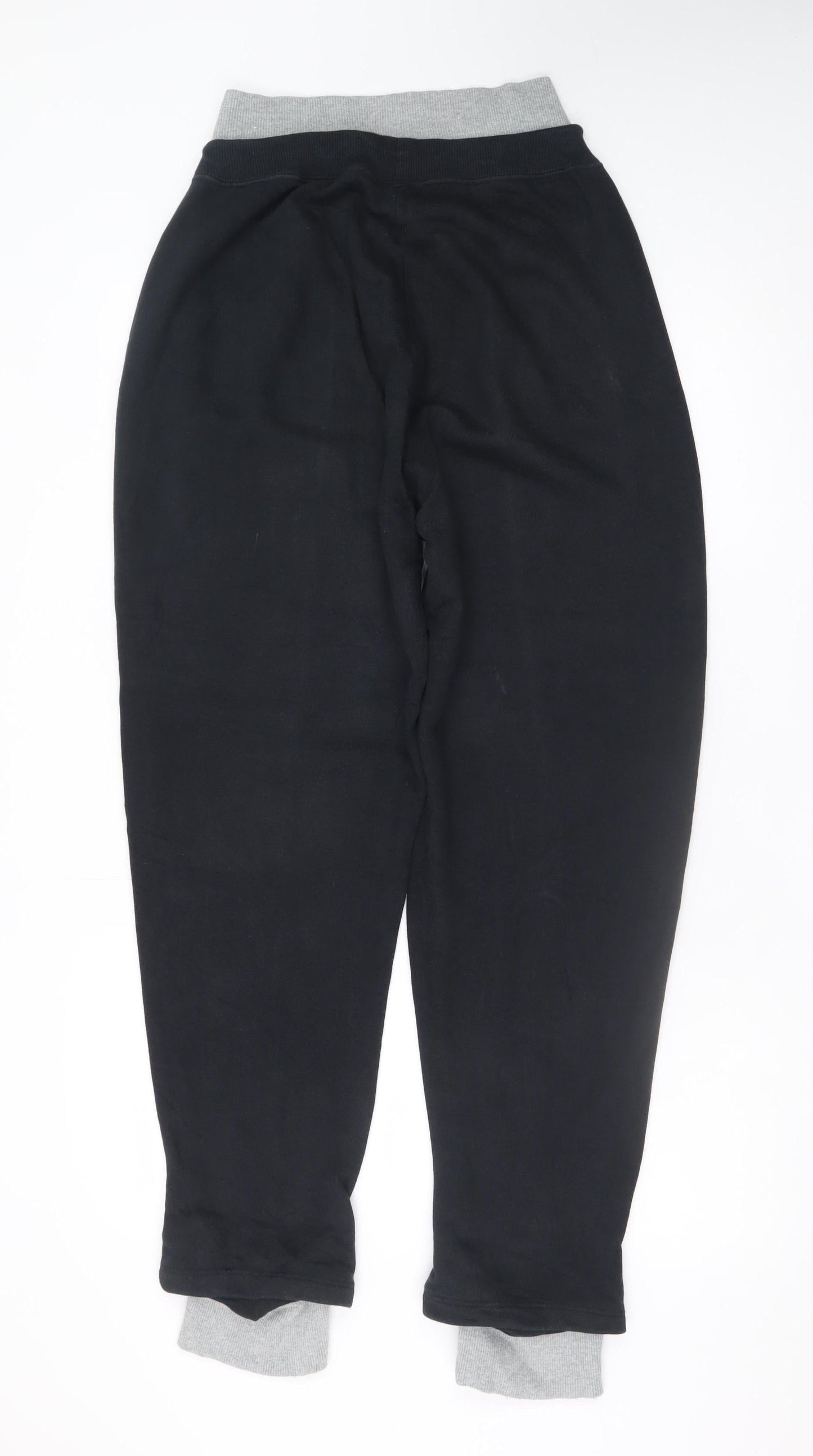 Nike Men's Black Jogger Trousers M Regular Fit Fleece Sweatpants