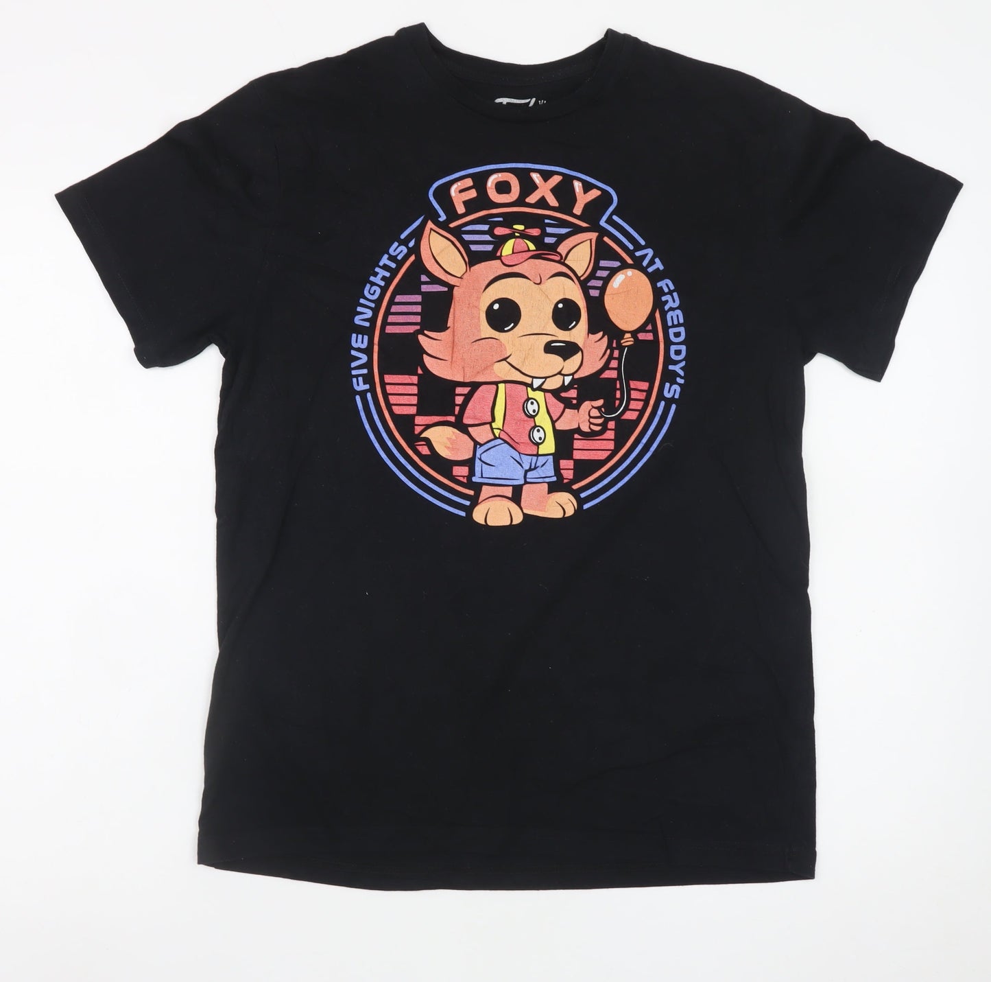 Funko Five Nights at Freddy's Foxy Black Men's M Graphic T-Shirt