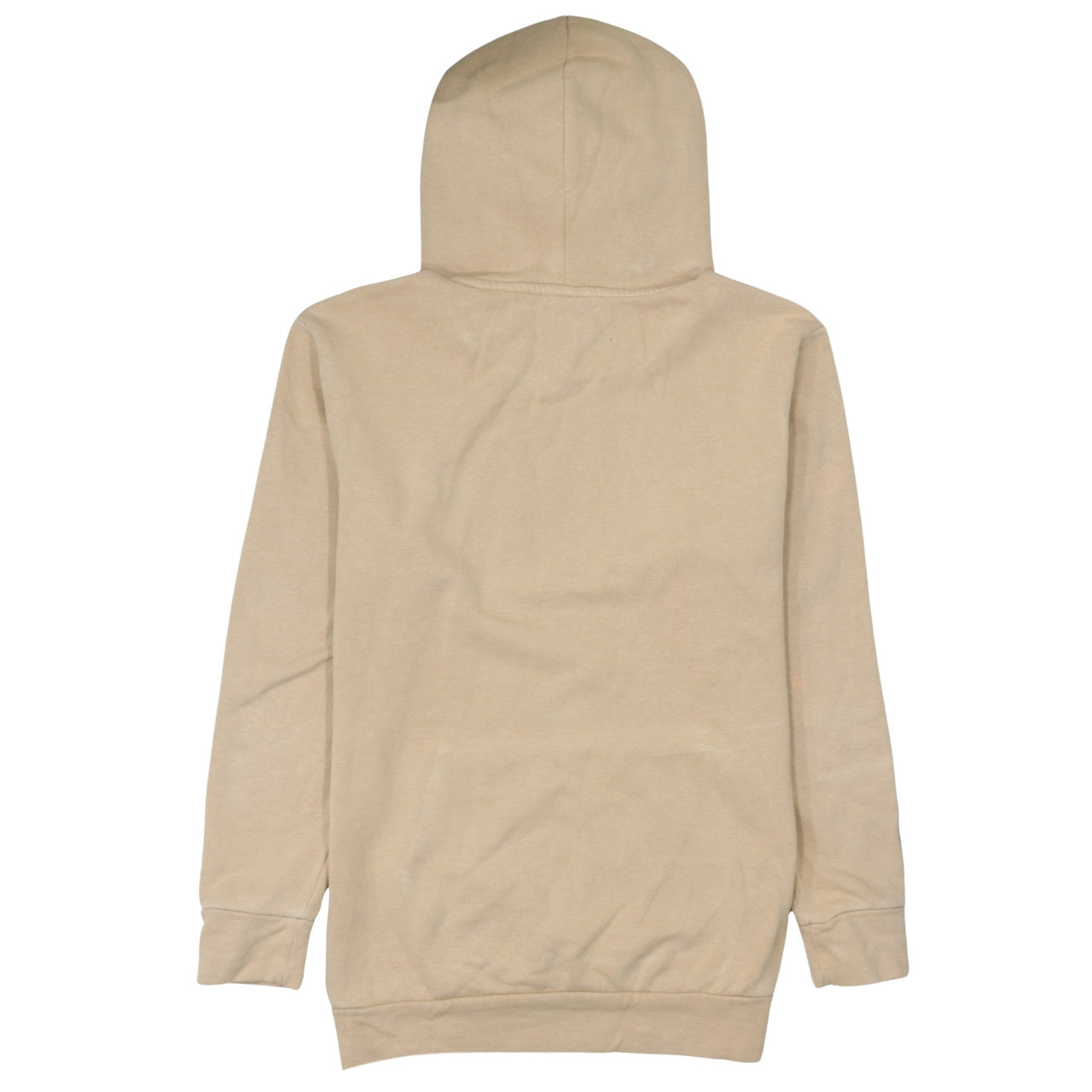 Puma Men Beige XS Pullover Hoodie Graphic Print Logo Cotton Blend